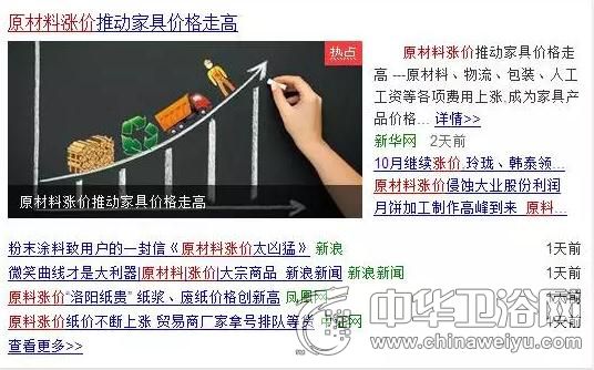 卫浴行业“涨”声响起来 买卫浴要趁早
